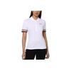 Emporio Armani EA7 Весна-Лето 23 Поло в полоску Женские топы Белый 3RTF01-TJLEZ-1100