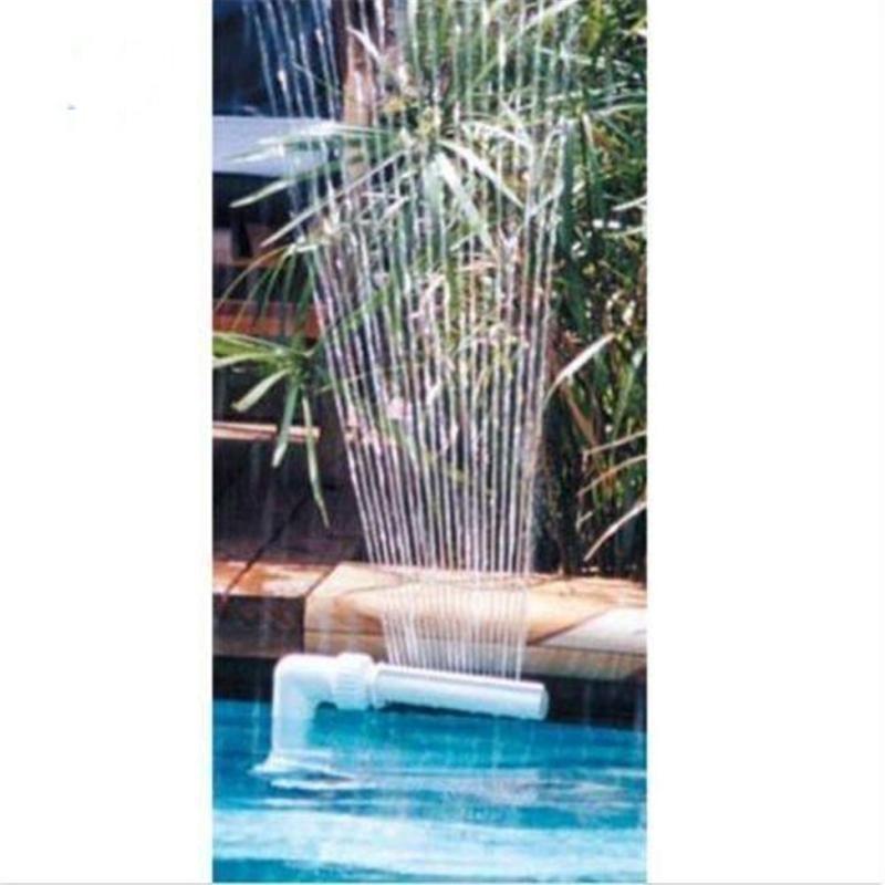 Perfk Swimming Pool Waterfall Fountain Feature Water Spay Pool Spa Decorations