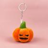 Cute Plush Keychain Pumpkin PP cotton Pumpkin Decoration Keychain Orange Gift Halloween Fun Decoration