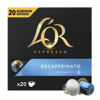 Laure Декофеинизированный Nespresso совместимый 20 капсул