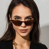 Винтажные Сексуальные Женские Солнцезащитные Очки Кошачий Глаз Модные Стильные Маленькая Рамка Хип-Хоп Солнцезащитные Очки Для Женщин UV400
