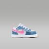Kids' Sneakers Nike Jordan 1 Low ALT SE Denim Sequin (TD) Cobalt Bliss/White/Pink Glow