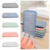 10 Grids Silicone long Strip Ice Trays With Lid Ice Box Maker Ice Cube Mold  Kitchen Gadgets