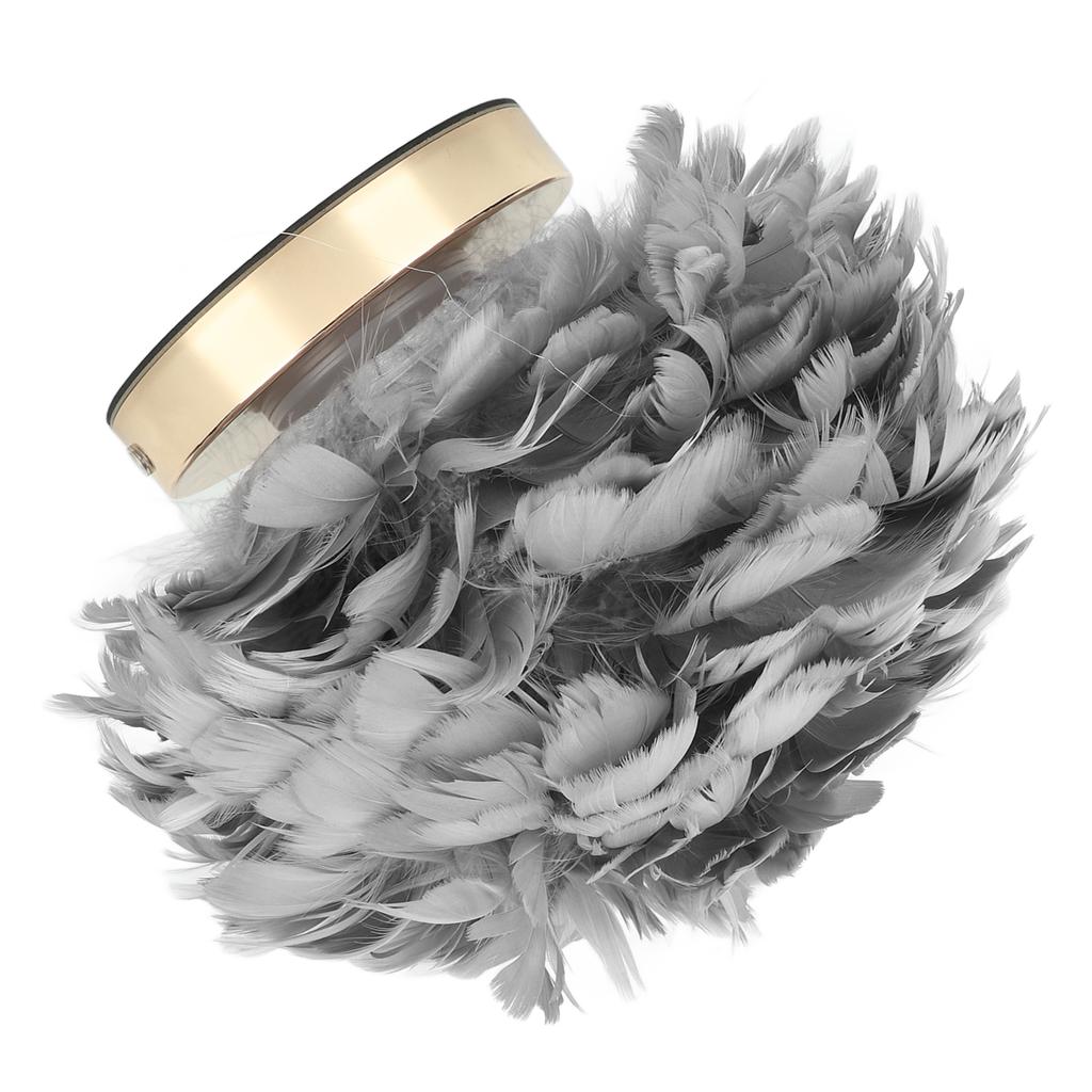 Настольная лампа Feather с плавной регулировкой яркости и зарядкой через USB, сенсорное управление, светодиодная настольная лампа для спальни, кафе, серый цвет