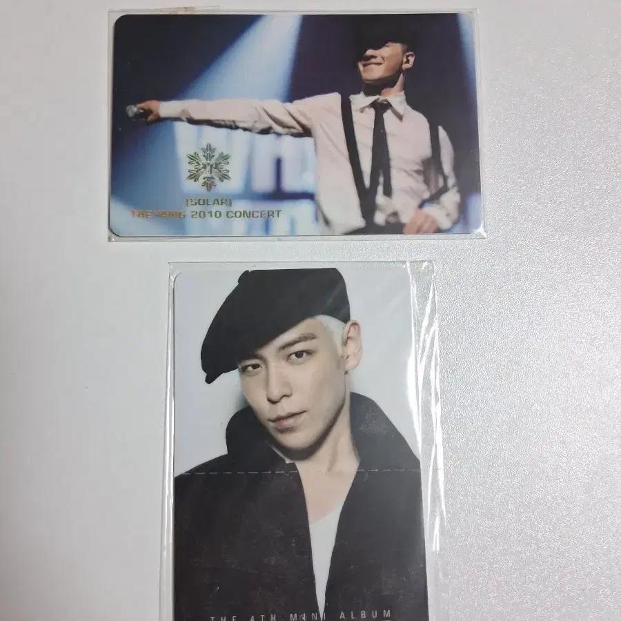BIGBANG T.O.P and Taeyang Photocard Set