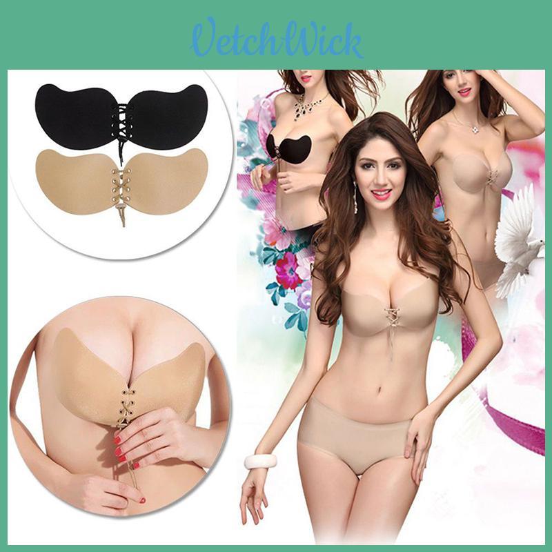 Women Sexy Lingerie Silicone Adhesive Stick On Magical Push Up Invisible Bra For Ultimate Comfort And Support