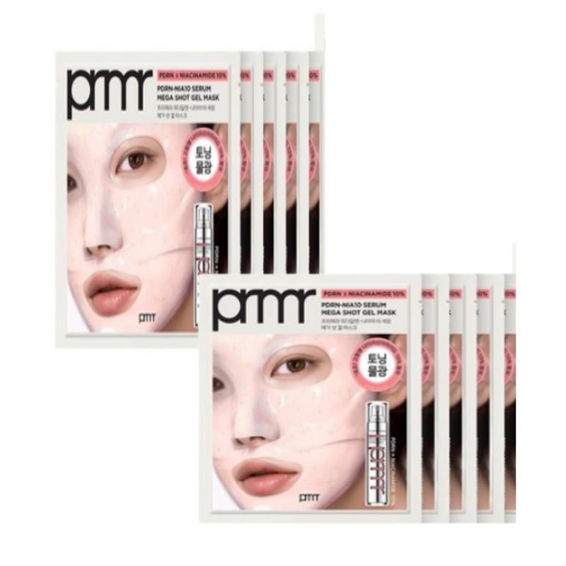 Primera Сыворотка PDRRNiacinamide 10 Гель-маска Mega Shot (5 листов)