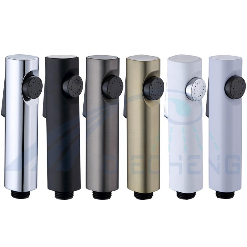 Portable Abs Plastic Bidet Sprayer Set for Bathroom Kitchen Outdoor and Hotel Use-Multi-Purpose Faucet Cleaner