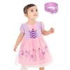 Princess Dress with Snow and Ariel Halloween Costume for D761 [monoii] Headband, Kids' Dress, Queen, Rapunzel, Girls,
