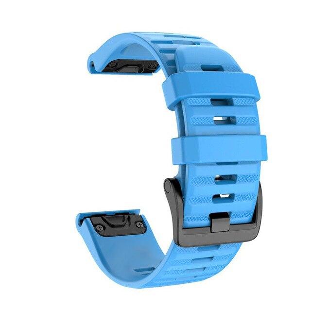 20MM 22MM 26MM Sport Silicone Watch Strap Band For Garmin Fenix X7 7X Pro 6X 6X Pro Plus 3HR 955 965 935 945 Wristband