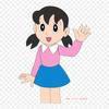 Shizuka Doraemon Doraemon Shizuka Minamoto термонаклейки для DIY термопереносная одежда футболка термонаклейки аниме с принтом