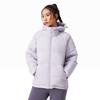 Женская пуховая куртка с капюшоном серии Li Ning Fitness с логотипом и стежкой AYMV776-2