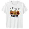 Hello Pumpkin TShirt Pumpkin Faces Halloween Halloween Gift For Him And Her