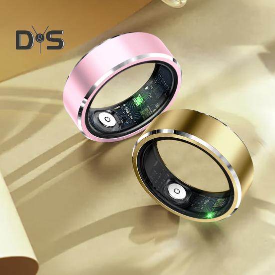 Смарт-кольцо высокой точности IP68 водонепроницаемое фитнес-кольцо для здоровья с монитором сердечного ритма и артериального давления для мужчин и женщин