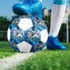 Футбольный мяч Cristiano Ronaldo, размер 5, разноцветный, подходит для всех возрастов, сшит машинным швом, материал ПВХ, соревновательного качества, прочный и с высоким отскоком