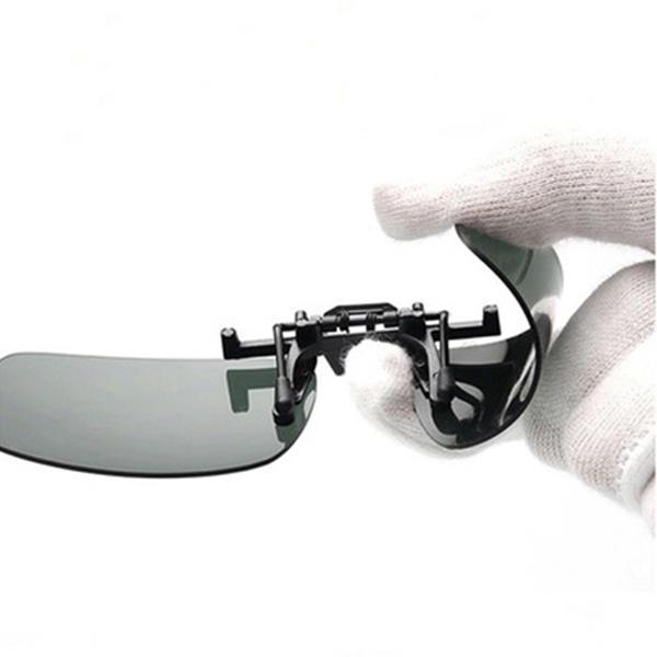 Day Night Unisex Flip-up Clip On Vision Lens Fashion Driving Sunglass Maxnina Glasses Accessories