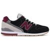New Balance Nb 996 Удобные Универсальные Легкие Низкие Кроссовки для Бега Мужские кроссовки Черный Фиолетовый MRL996ND