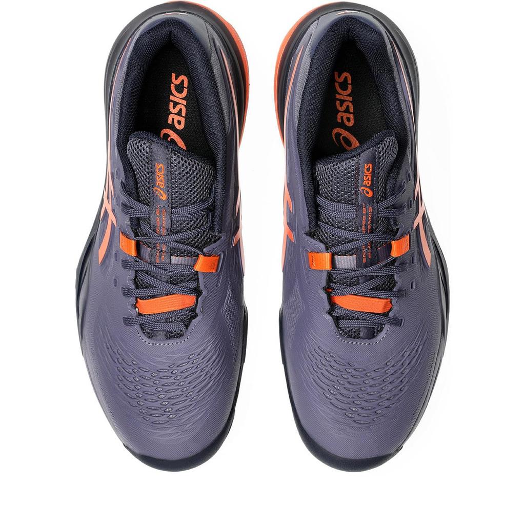 Теннисные туфли X 1041A481 500 см 2E [ASICS] GEL-RESOLUTION мужские (Серовато-фиолетовый/Нова-оранжевый) 29,0