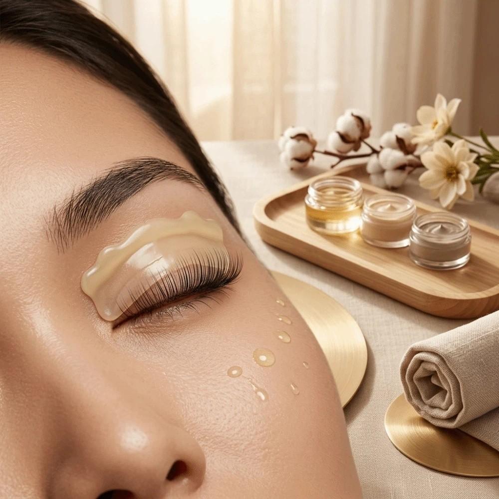 2pcs Self-Adhesive Eyelash Perm Supplies Self-Adhesive Lash Lift Pads Professional Beauty Salon