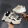 Platform Dad Shoes Women's Spring and Autumn New Platform All-Matching Student Sports Women's Shoes Mesh Casual Shoes for Women