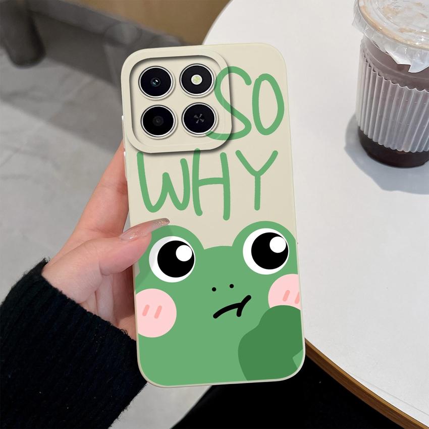 Для Huawei Honor X6C X7C 400 Pro Lite Чехол для телефона Милые розовые облачные узоры Жидкий силикон Недавно обновленные Противоударные Защитные чехлы Для Huawei Чехол