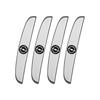 AAHS1 4Pcs Rubber Anti Collision Strip Car Door Rearview Mirror Protector Stickers For Opel Corsa Astra Insignia Vectra Zafira Meriva