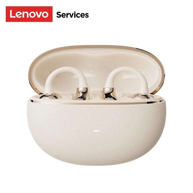 Оригинальные беспроводные наушники-клипсы Lenovo RS123 Bluetooth 6.0 Удобные наушники-клипсы 0,06 с Низкая задержка Игровые наушники 30 часов работы