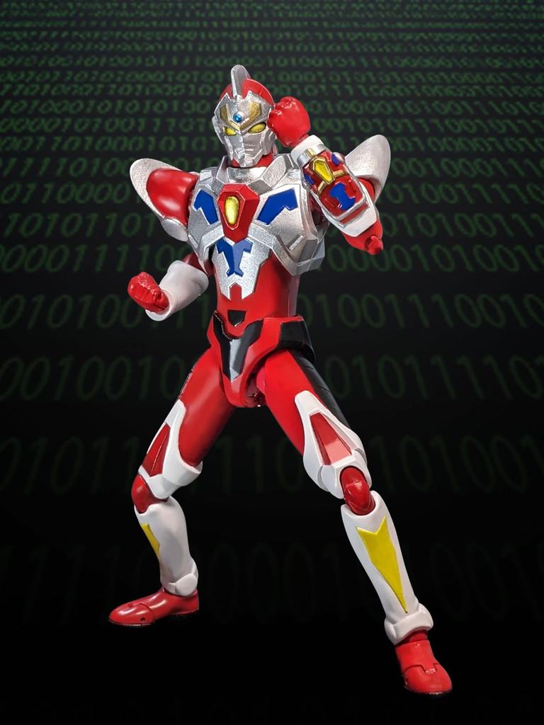 HAF Gridman Animation Style PVC ABS Painted Complete Figure Non-Scale &