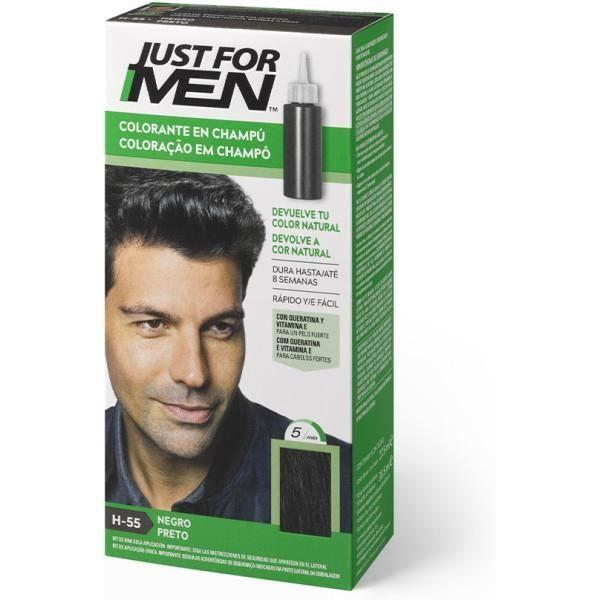 Краска для волос Just For Men - Черная - Без аммиака - Для всех типов волос - 30 мл