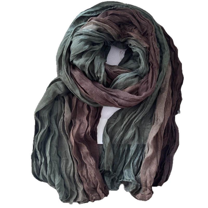 Large Size Printed Gradient Sunscreen Scarf Shawl Beach Towel