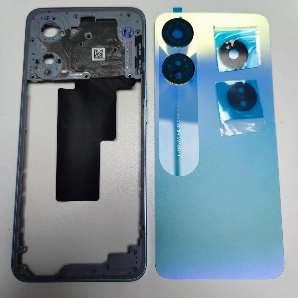 full housing for Oppo A78/A58 Battery Back Cover with Middle Frame Replacement Parts