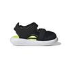 Adidas Water Sandal Durable Low Top Baby Shoes Black Yellow Baby Shoes GX2478