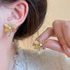 2025 Trendy Crystal Flower Earrings: Exquisite, Versatile, and Luxurious Design for Women