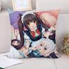 Cushion Cover  NekoPara Pillowcases for Pillows X Cushions Covers for Bed Pillows Pilow Cases Car Decoration Pillowcase