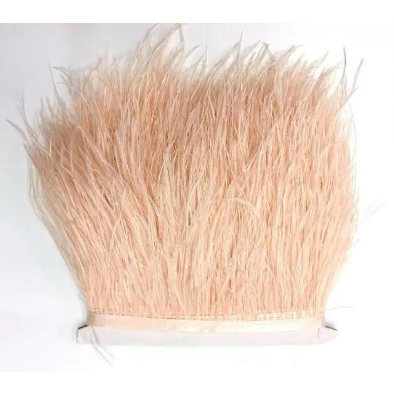 Feather5m Ostrich Hair Fringe Feather Trims Stage Costume Accessories Manufacturers
