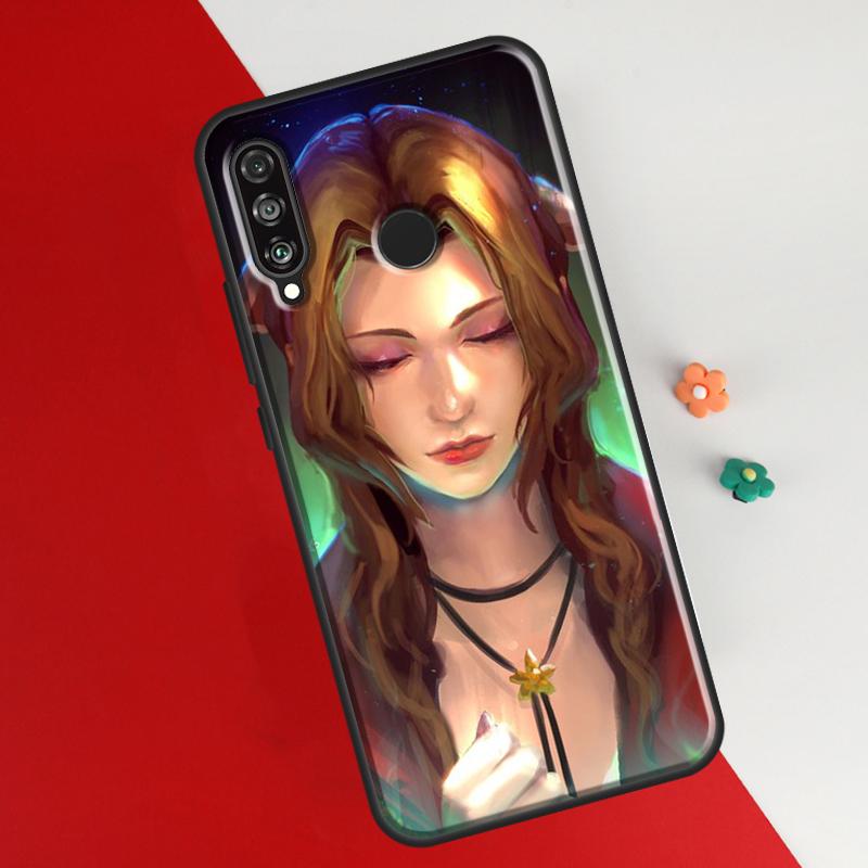 Чехол Aerith Gainsborough Final Fantasy для Huawei P50 Pro P20 P30 P40 Lite P Smart 2019 Nova 9 5T, чехол для Honor 50 8X 9X