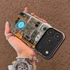 Чехол для телефона с рисунком печатной платы для iPhone17 16 15 14 13 12 11 Pro/ Max/Plus ударопрочная задняя крышка защита от отпечатков пальцев