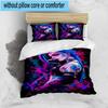 3PCS Fantasy Warrior Jing 3pcs Bedding,Including 3PCS Duvet Cover And 2pcs Pillowcases Perfect for Christmas,Ideal for Bedroom, Dormitory