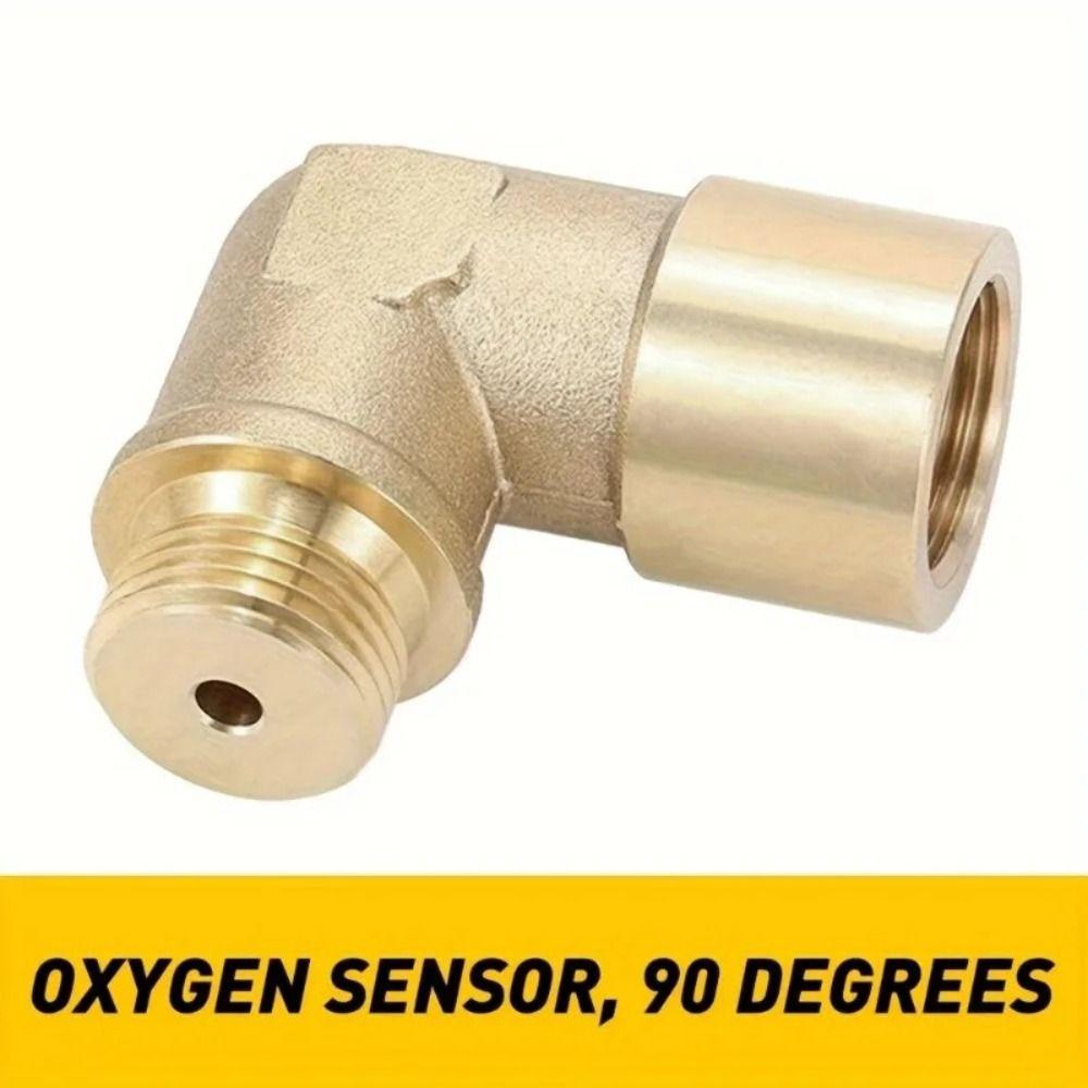 M18 X 1.5 Brass Fitting Brass Material 90 Degree Sensor Adapter Engine Maintenance