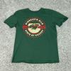 Мужская футболка Minnesota Wild, размер L, зеленая, НХЛ, Хоккей, Штат Хоккея, Графическая футболка
