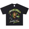 Футболка Juice Wrld, Мягкая ткань, Повседневная