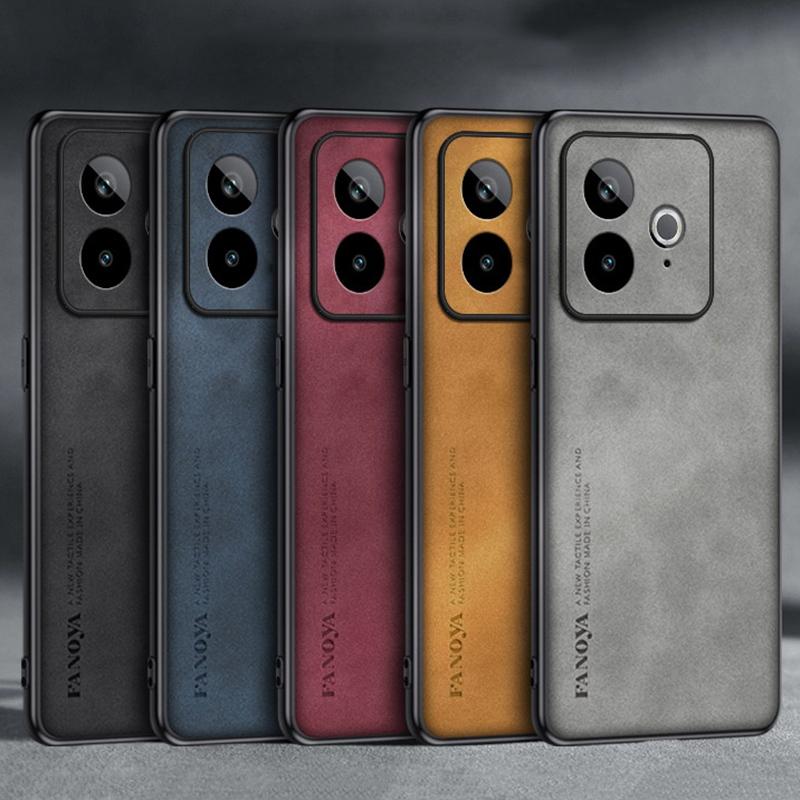 Для Realme GT7 GT 7 T Чехол Роскошный Кожаный Чехол для Телефона Для Realme GT 7T GT7T 5G Задняя Крышка Силиконовый Ударопрочный Полная Защита