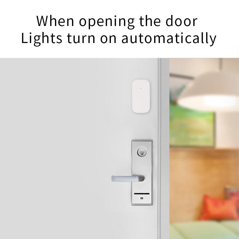 Xiaomi Датчик двери, окна Aqara, беспроводное соединение Zigbee, умный мини-датчик двери, работающий со шлюзом-концентратором для Homekit Mi Home, управление приложением