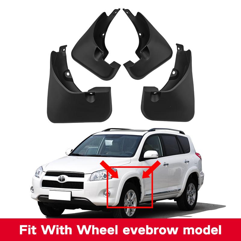 Автомобильные брызговики для Toyota RAV4 2006-2012 XA30, брызговики, передние и задние брызговики, авто