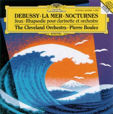 CD КЛОД ДЕБЮССИ / Кливлендский оркестр - Море ? Ноктюрны ? Игры ? Rhapsod 4398962 Deutsche Grammo 1995 Европа Классика Б/У
