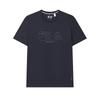 New FILA WHITE T Shirts Men's Legend Blue NV F11M533101F-NV