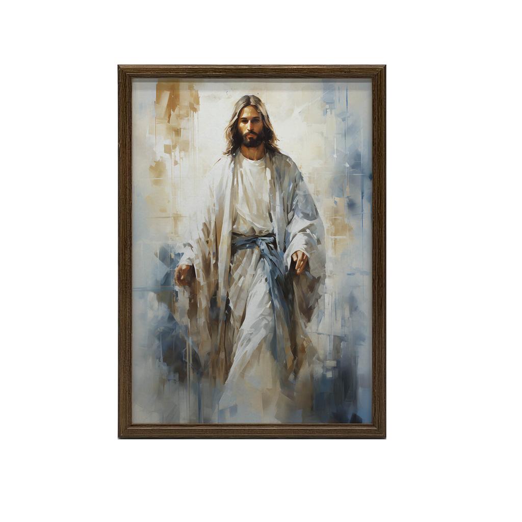 The Way of Jesus The Way of Jesus, 70X100 Cm, Unframed, Premium Canvas On Stretcher