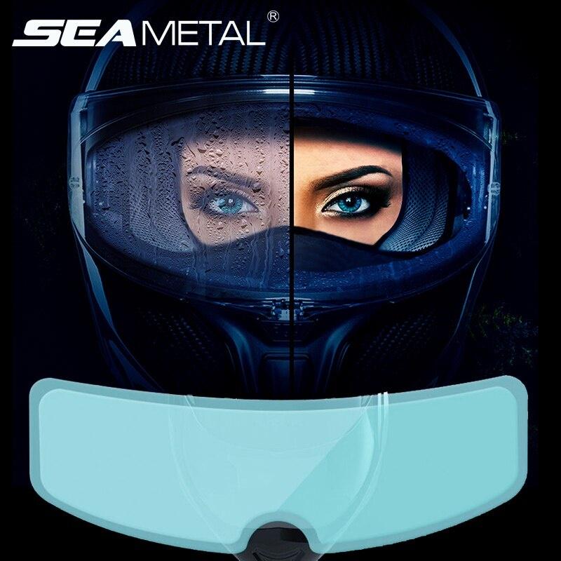 Универсальные мотоциклетные аксессуары Визор для шлема Прозрачный патч против запотевания Подходит для линзы шлема Breaker Пленка против запотевания Ветрозащитные наклейки для линз HD Vision KTY