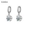 Женские серьги из медного сплава с цирконом Lindon - Серьги-подвески в подарок на свадебную вечеринку
