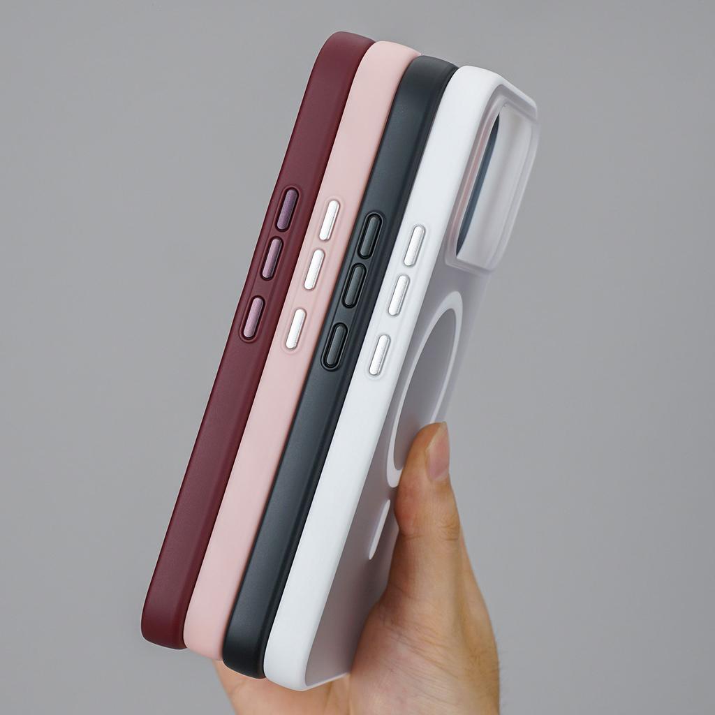 Чехол для POCO F9 Ultra / f9 Pro, матовый, прозрачный, магнитный, защитная задняя крышка для MagSafe, чехол для беспроводной зарядки, Funda